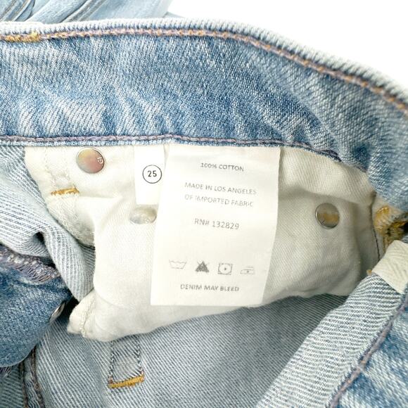 GRLFRND Brooklyn High Rise Loose Straight in Miracle Mile 25 - Picture 9 of 13